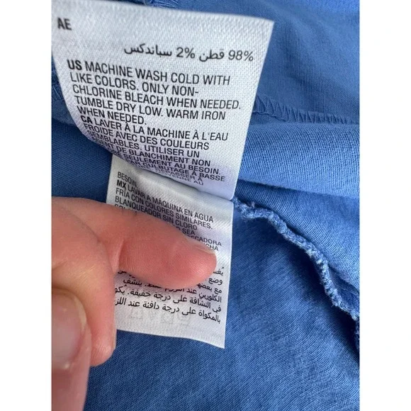 Charter Club Petite Blue Denim Jacket Stretch Cotton Trucker Coat PL Womens - Picture 7 of 14